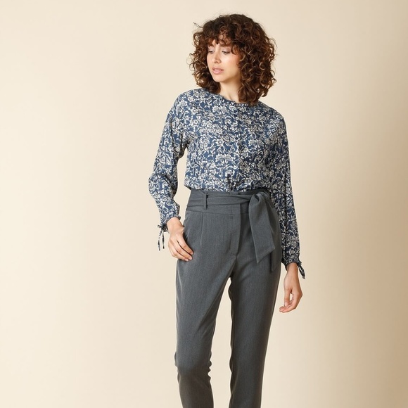 Indigo Blue Printed Shirt - Picture 2 of 5